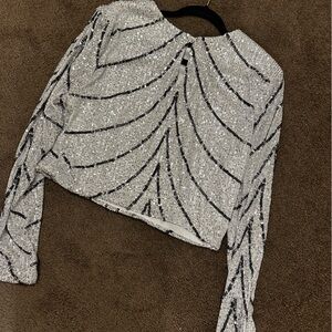 Sequence, long sleeve blouse